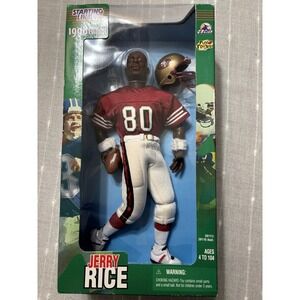 STARTING LINEUP JERRY RICE FIGURE SAN FRANCISCO 49ERS  12 INCH  HASBRO 1998
